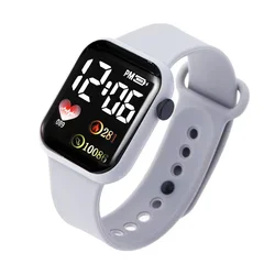 Digital Display Couple Student Children Universal Watch Waterproof Electronic Watch Smart Watch for Men Women Sport Fitness