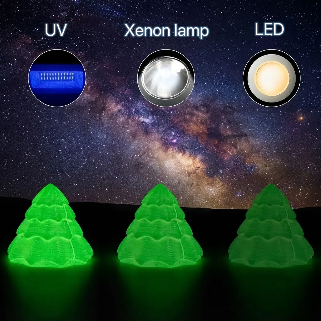 Glow-in-the-Dark PLA Filament  - đánh giá và giá Filament 1.75