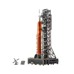 In Voorraad 2024 Nieuwe Artemis Space Launch Systeem Raket Bouwstenen Compatibel 10341 Lucht-En Ruimtevaartstenen Kinderen Volwassenen Speelgoed