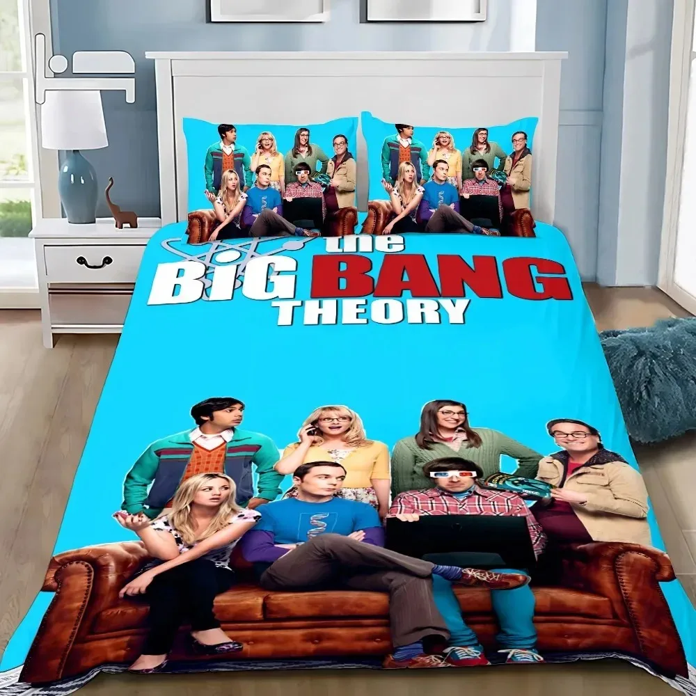 Duvet Cover 3D The Big Bang Theory Exquisite Cosplay Digital Printing Bedding Set Comforter Bed Youth Home Decor Girls Boys Gift