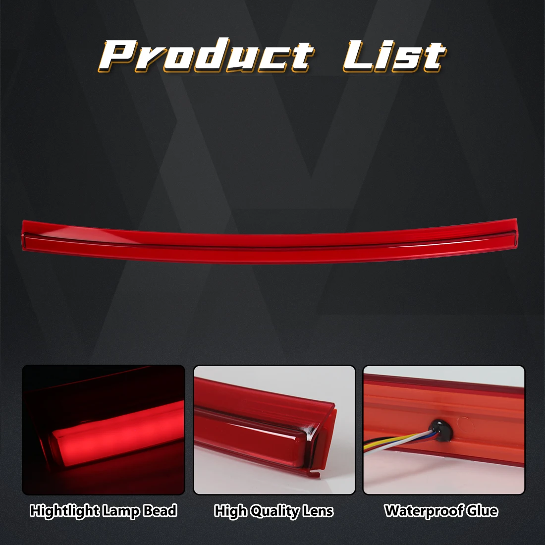 مصباح ليد خلفي لكيا KX5 سبورتاج QL LX / EX 2017 2018 2019-2021 المصد الخلفي عاكس الفرامل تحذير الذيل ضوء بدوره مصباح إشارة #2