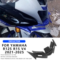 MTKRACING Deflector For YAMAHA R125 /R15 V4 2021-2025 Front Fairing Winglets Aerodynamic Wing Shell Cover Protection Guards