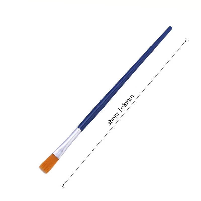 5 قطعة/الوحدة لينة النايلون تنظيف فرشاة مقبض بلاستيكي بغا لحام الجريان لصق فرشاة للهاتف المحمول اللوحة PCB أدوات إصلاح