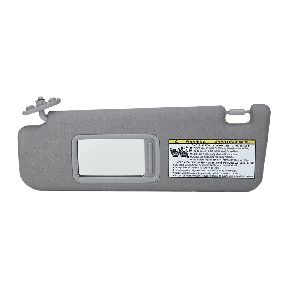 

Left Driver Side Sun Visor Sunvisor for Toyota 4Runner 2004 2005 2006 2007 2008 Without Light, 74320-3D050-B0