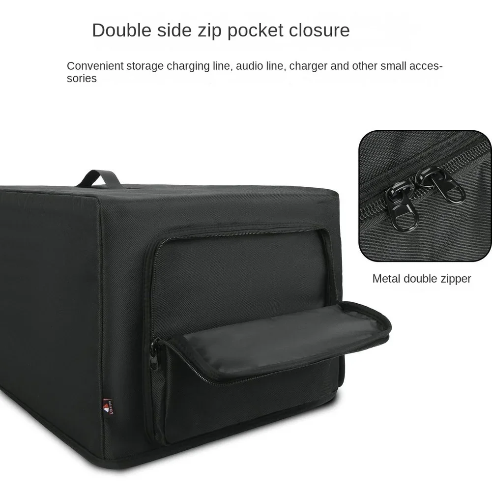 UU Premium-TXESIGN Dust Cover with Handle& Accessory Storage Pocket for Peavey 6505 1992 Back Charge Port Flip Case