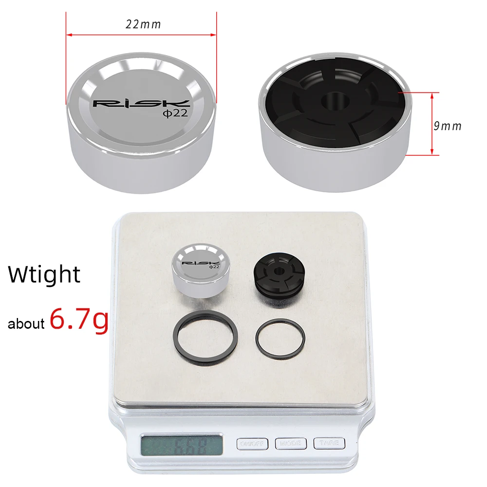 RISK велосипедный гидравлический тормозной суппорт, поршень, титановая часть, MTB, тормозной поршень для шоссейного велосипеда для SHIMANO XT/XTR/SLX M8000 R7070/8070