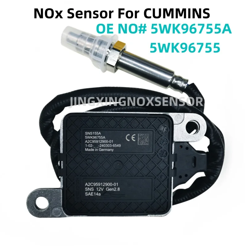 

5WK96755A 5WK96755 Original NEW Nitrogen Oxide Nox Sensor For Kubota Fendt A2C95912900-01 7362274 ACW1305320 A2C6253311466