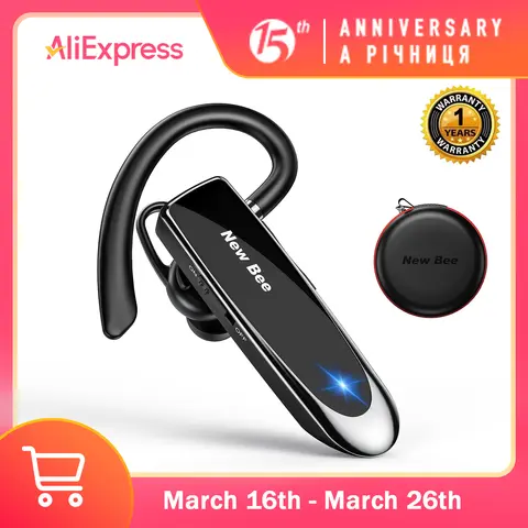 Wireless Bluetooth Earbuds V5.0 with Microphone New bee