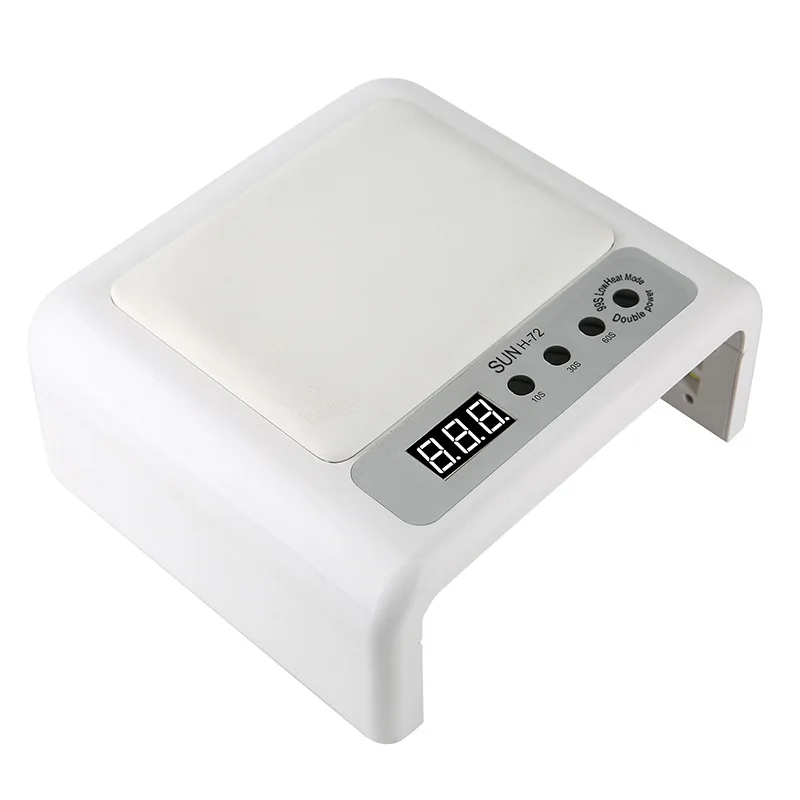 

Foldable UV LED Nail Lamp with 72 LED Beads Nail Dryer High Power Fast Curing for Gel Nails Multifunctional Nail Art Baking Lamp