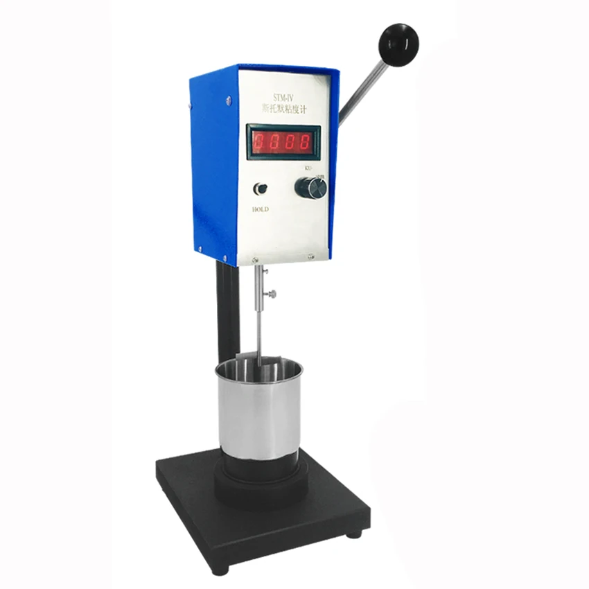 KU-2 Digital Rotary Stormer Viscometer Viscosity Meter Range: 40.2~141 KU Resolution:0.1 Kreb unit Accuracy: +-2%FS Fluidimeter