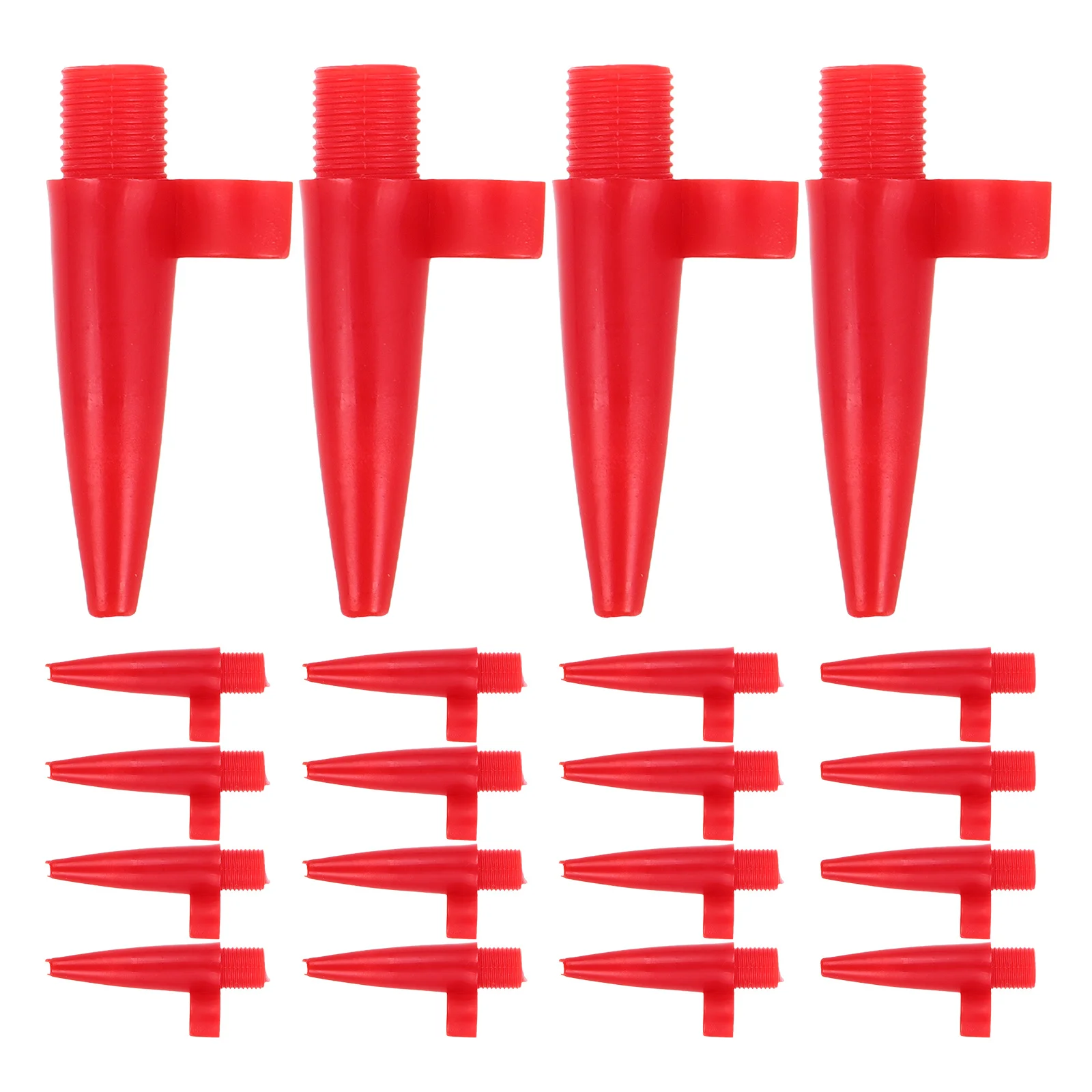 

20 Pcs Pump Nozzle Inflator Accessories Plastic Adapter Valve Balloon Compressor Set Mattress Toy Bed Yard Fitting Inflatable
