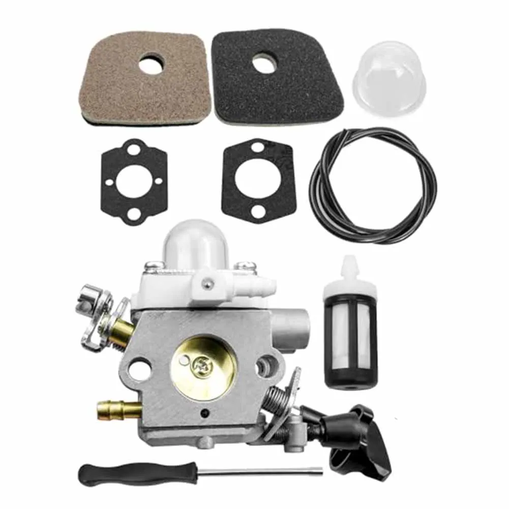 Carburetor Kit Replacement For BR200 Backpack Blower Replace 4241-120-0625 C1M-S219 Carburetor Kit Garden Power Tool Parts