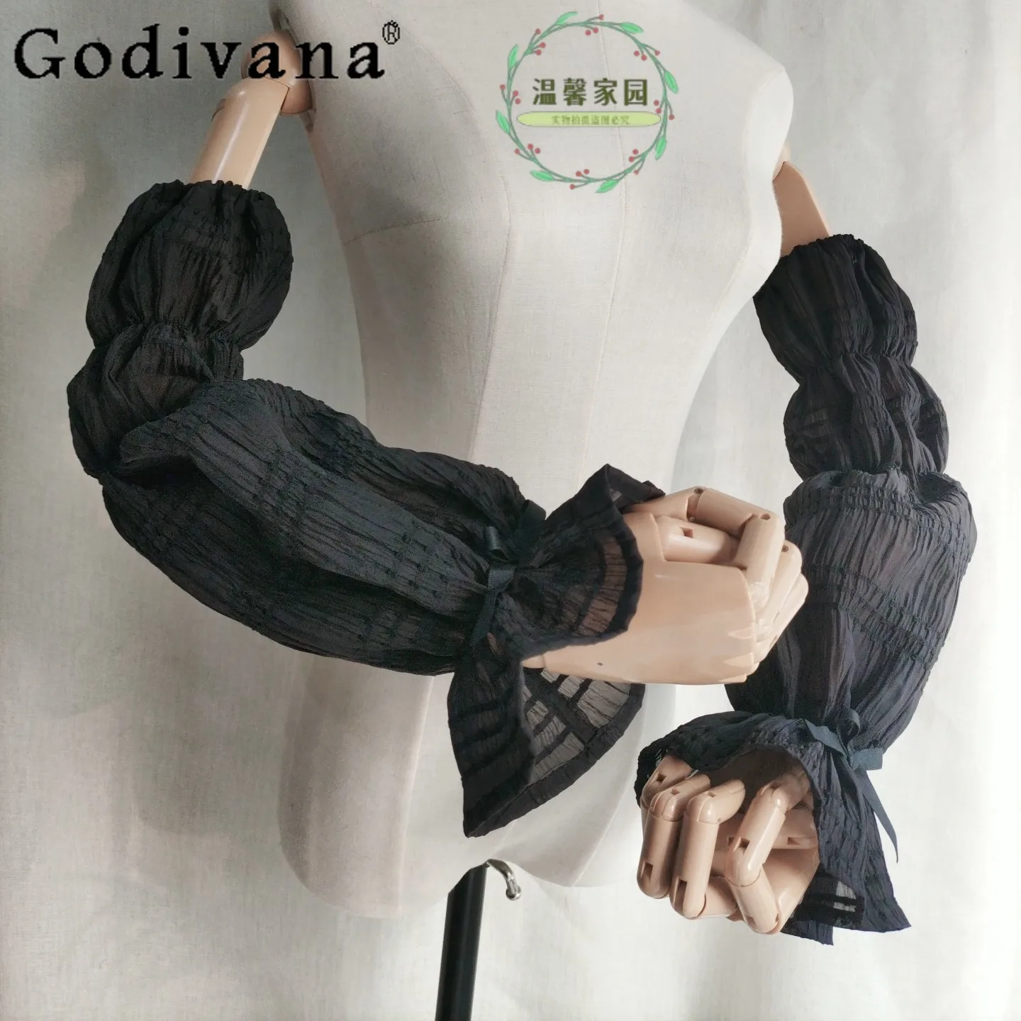 japanese-style-dark-lolita-girl-black-chiffon-lolita-sleeves-hand-sleeves-lolita-easiest-for-match-decorative-hand-sleeves