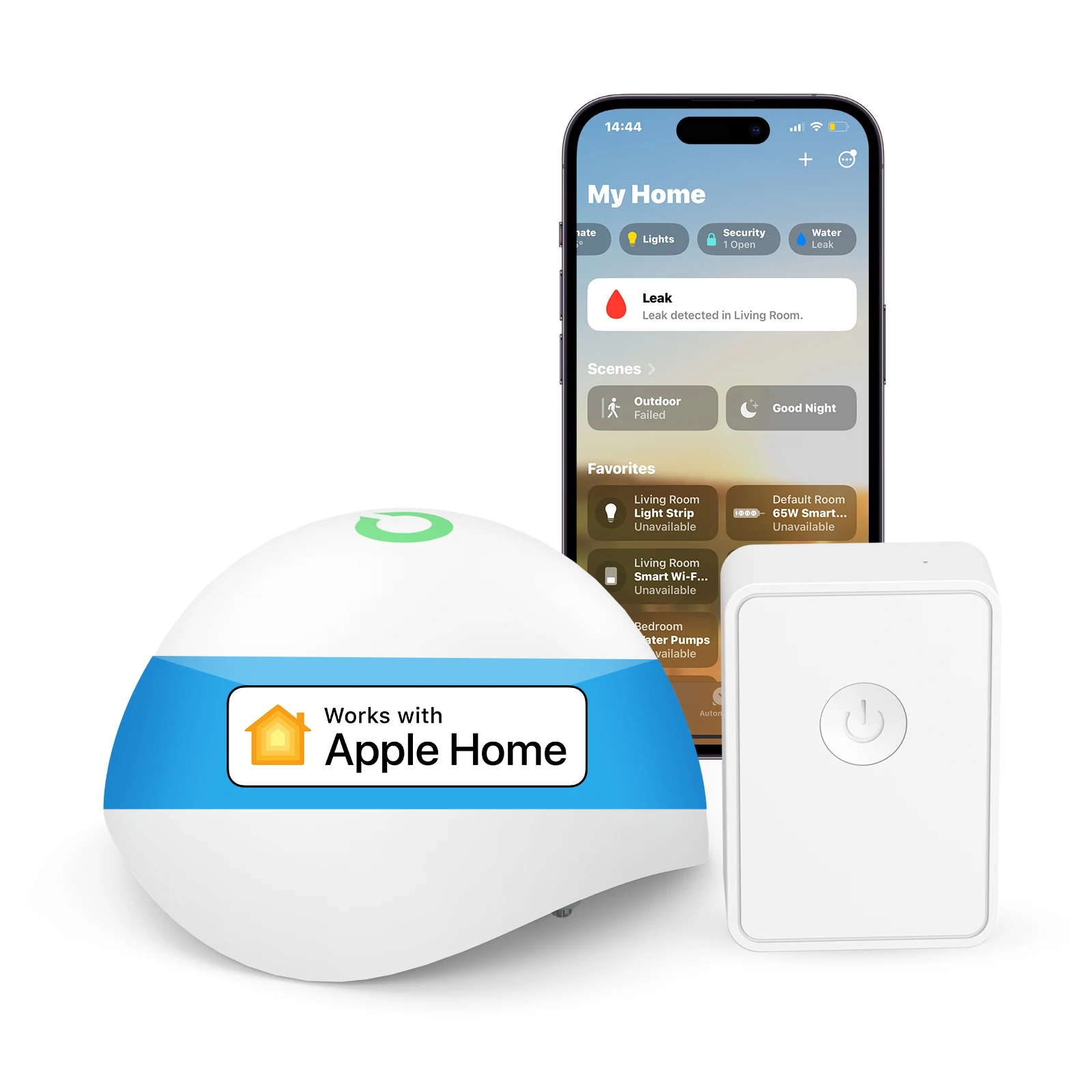 

Meross Homekit умный датчик воды детектор утечки сигнализация утечки воды датчик охранной сигнализации работает с Alexa