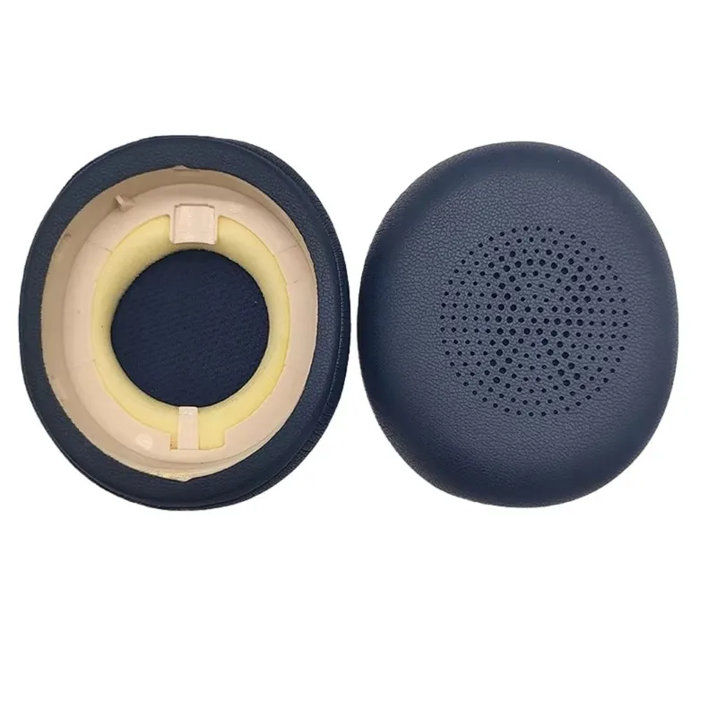 1 Paar PU-Leder-Ohrpolster für Jabra ELITE 45H Evolve2 65 Kopfhörer, elastische Schaumstoff-Ohrpolster, Ohrpolster, Schwammkissen, Ersatz