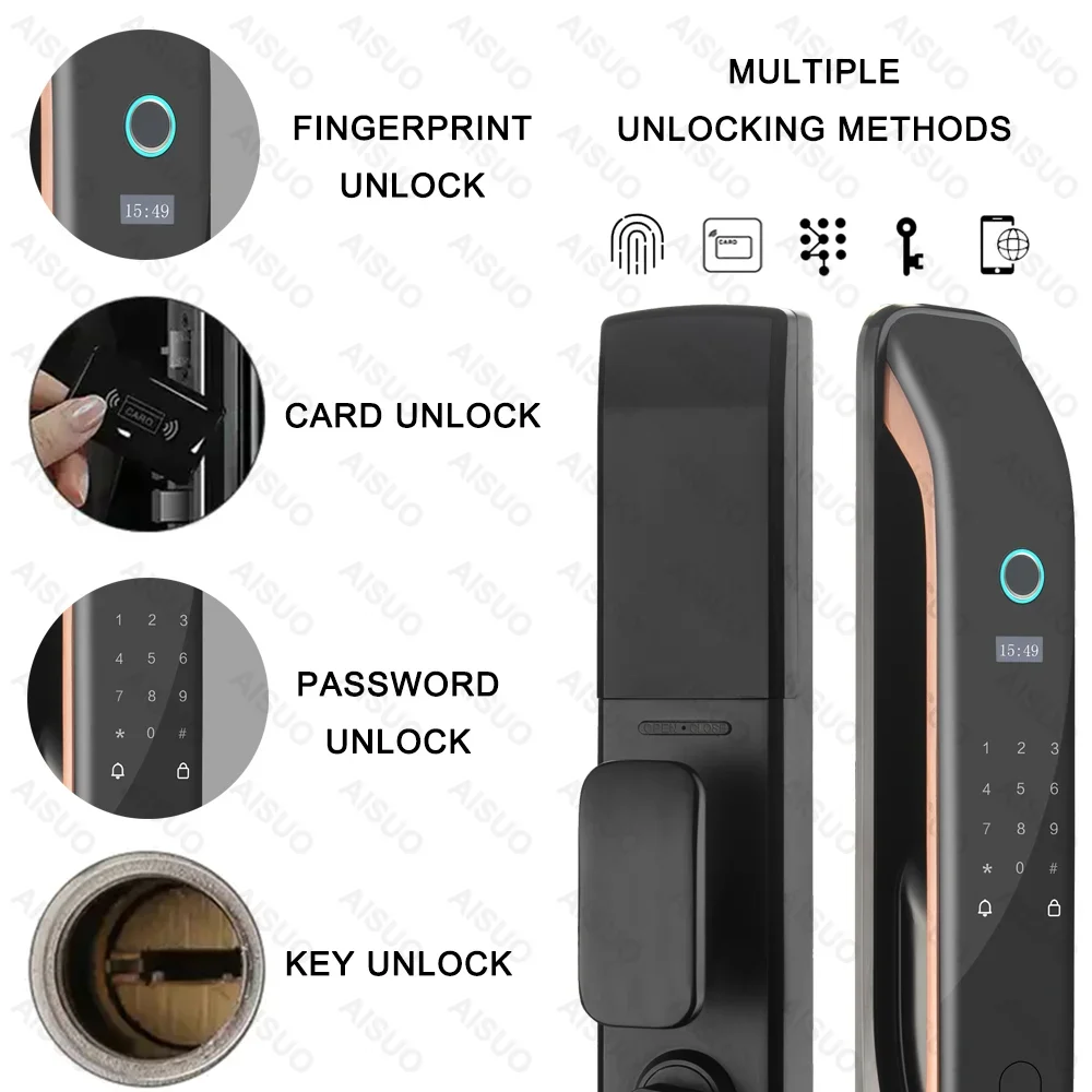 Top Selling WIFI APP Smart Door Lock With App Smart Door Lock Fingerprint Smart lock