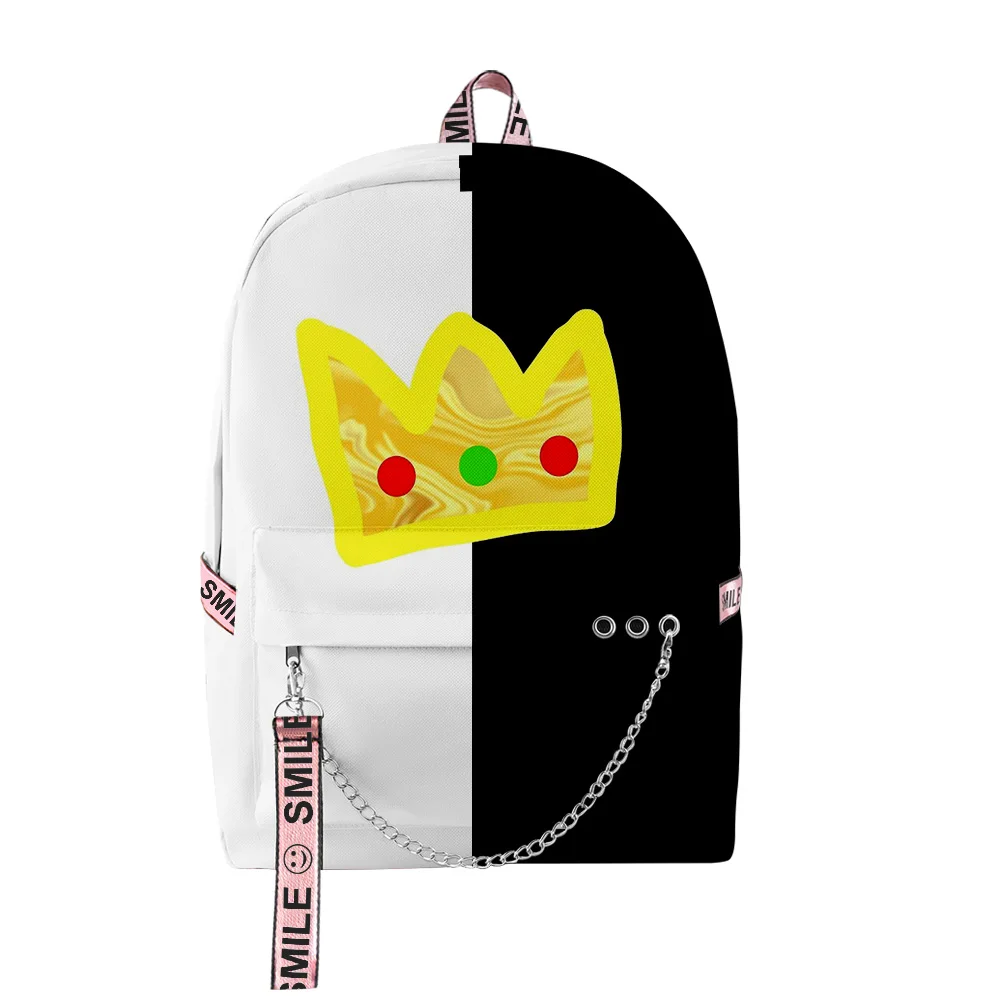 Classic Novelty Cool Ranboo 2 Student School Bags Unisex 3D Print Oxford Waterproof Notebook multifunction Travel Backpacks