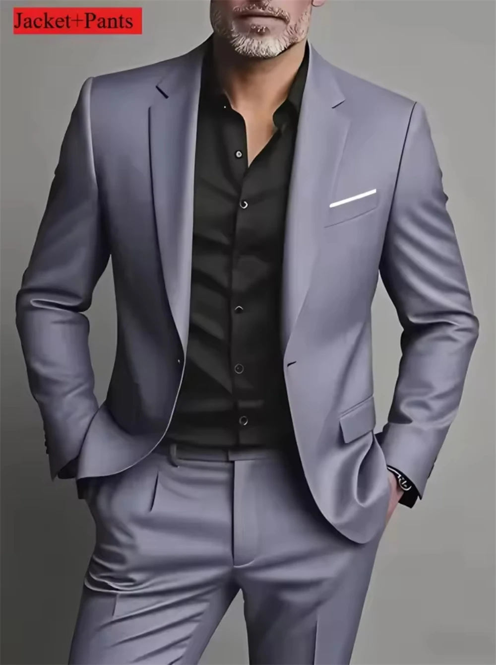 

Элегантные мужские костюмы-двойки для свадьбы, смокинги для жениха, комплекты для выпускного, деловые мужские пиджаки (пиджак + брюки)