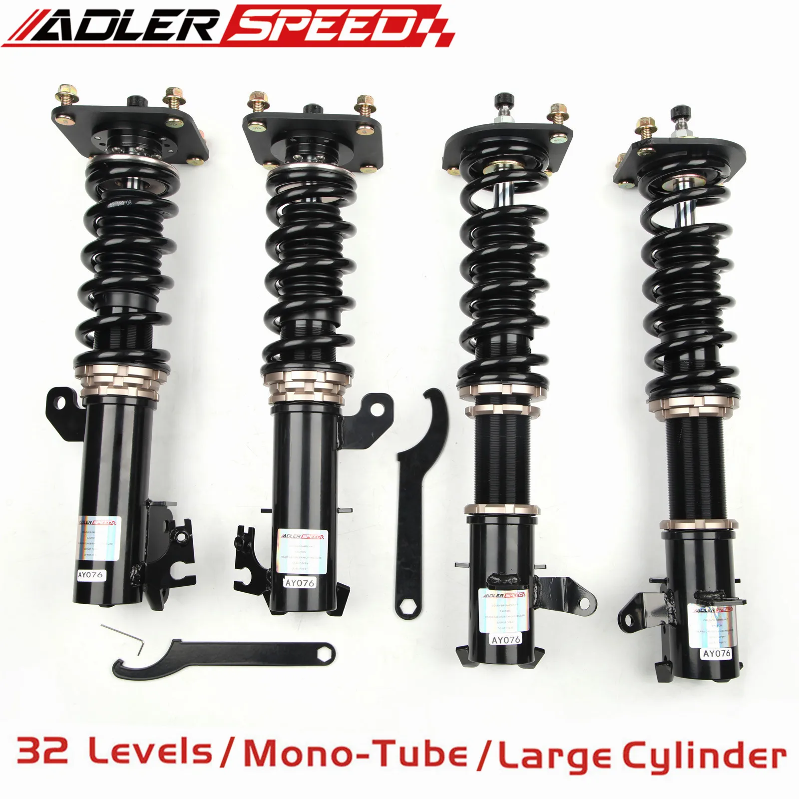 

ADLERSPEED Adjust Damper Coilovers Suspension Kit For Mazda Protege (BJ) 1999-03