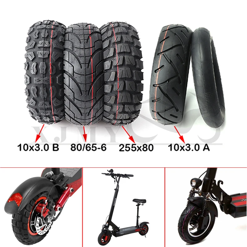 

10 Inch Off Road City Road Tire Inner Tube Inflatable Tyre for Speedual Grace 10 Zero 10X Kugoo M4 Pro Tire 10x3 255x80 80/65-6