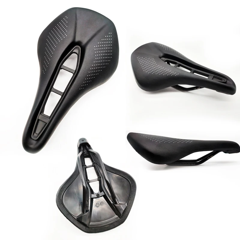 Purpura-Ultralight Bicycle Saddle, Ultra-Fine Leather, Bicycle Seat, 245-155mm, Hot-selling