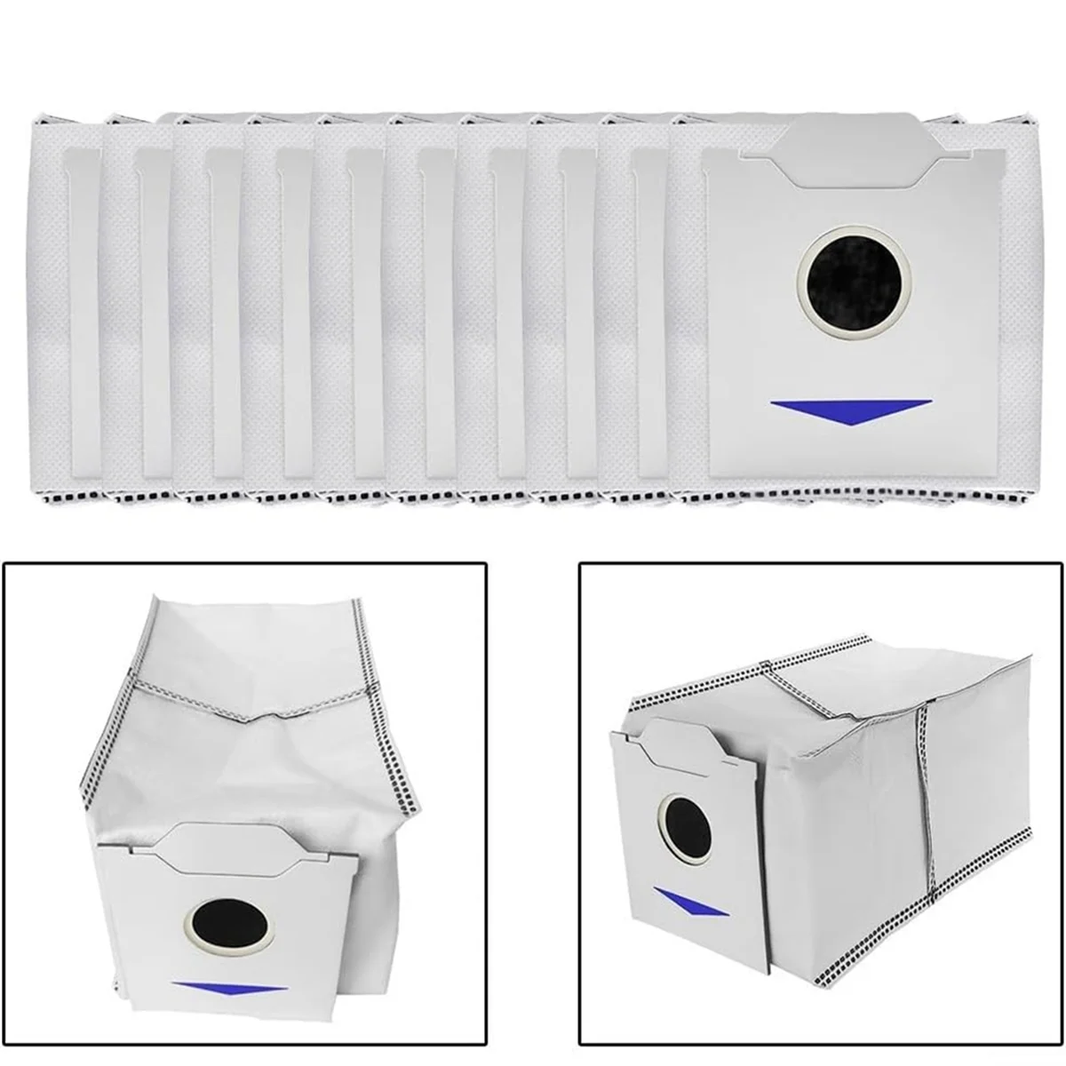 N30 로봇 진공 청소기, 예비 부품 액세서리 용 Omni N30 Pro 교체 용 먼지 봉투 용 A04V