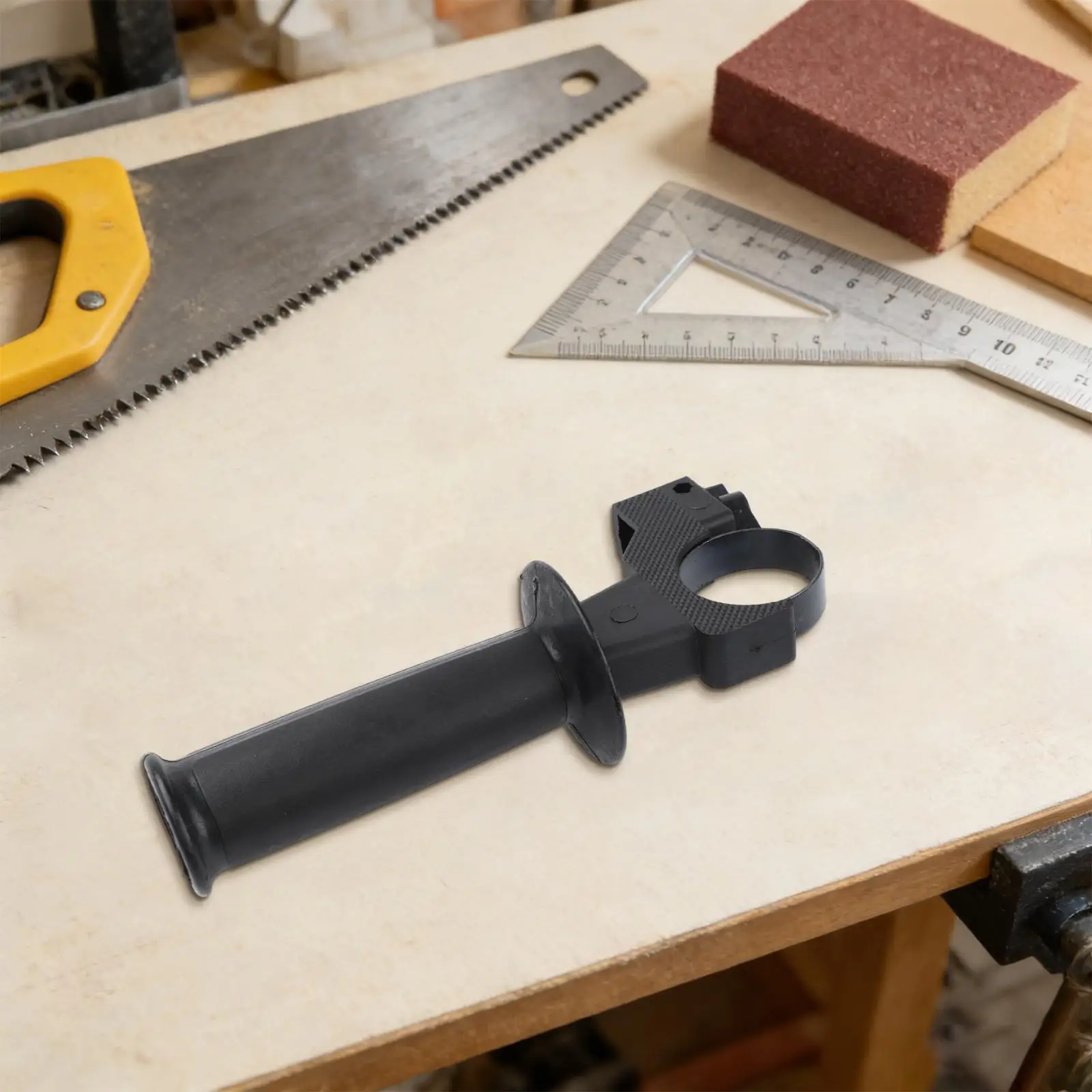 1 Pcs Front Handle Black Comfortable Hand Feeling For Bosch 20/26handle High Hardness Non-slip Design Brand New