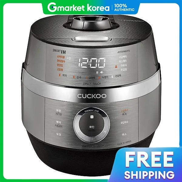 หม้อหุงข้าวไฟฟ้า Cuckoo แรงดัน IH 6 คน เกรด 1 CRP-JHTS0660FS ราคา 14,626 บาท*ส่งฟรี