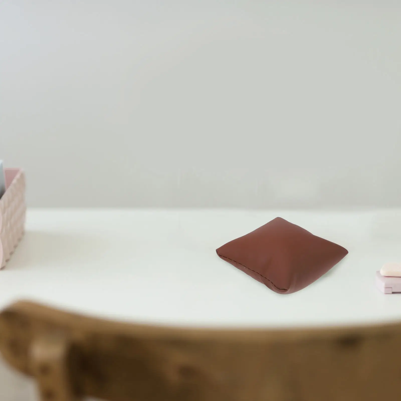 

6Pcs Small Watch Pillow Premium PU Fiberfill Display Cushion for Wristwatch Bracelet Bangle Jewelry Organizer Stand