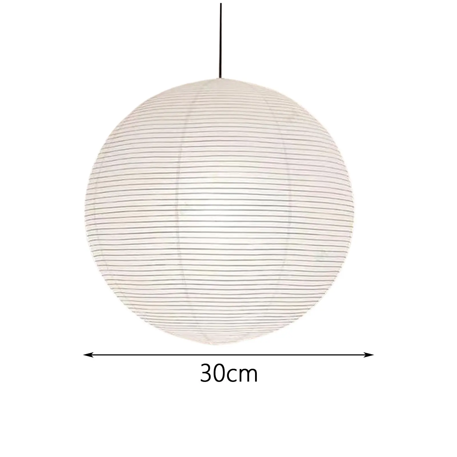 Classic Round Paper Lampshade Lighting Fixtures Cover for cafe Decorative