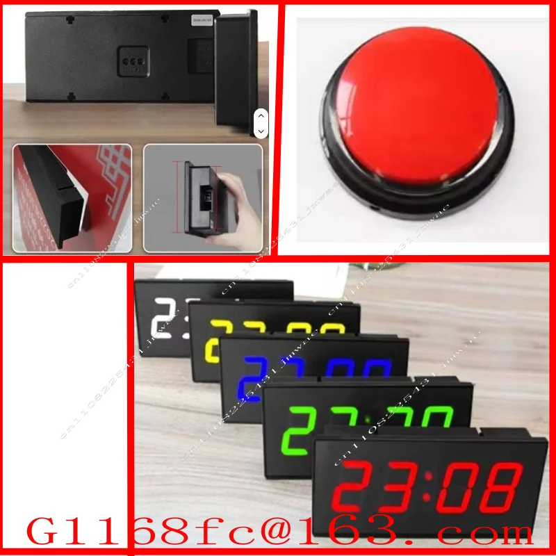 10 Second Challenge Console, Football Match Speech Exam Reminder Electronic Timer