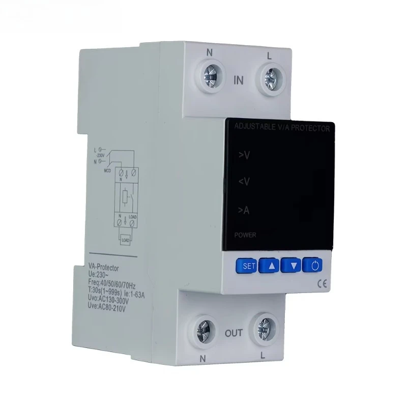 Stabilizzatore di tensione regolatore automatico di tensione elettrica e protezione corrente per elettrodomestici