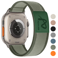 Nylon Strap For Apple Watch Band Ultra 2 49mm 46mm 44mm 40mm 45mm 41mm 42mm Watchband Sport Bracelet iWatch Series 10 9 8 SE 7 6