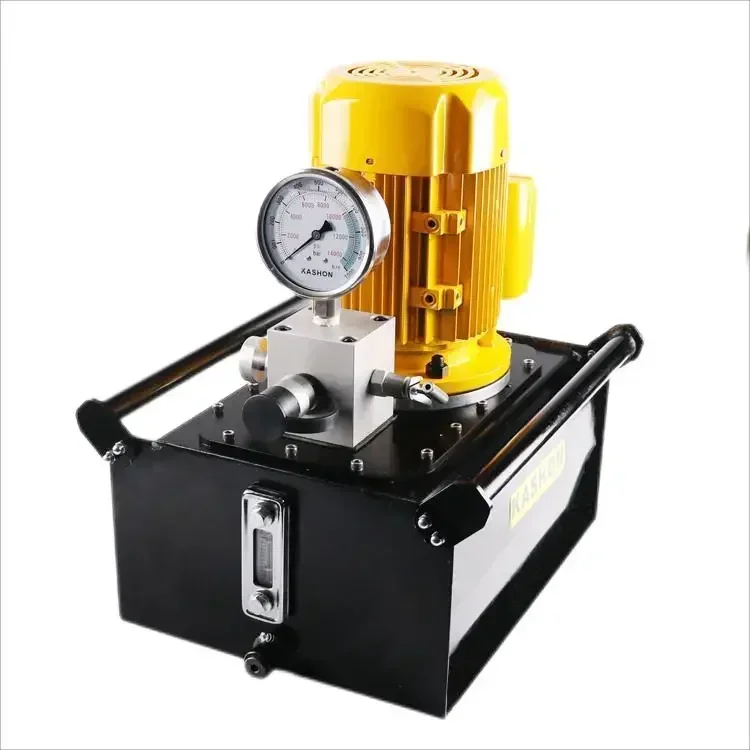 

Электрический гидравлический насос KHE-4SM 220В одностороннего действия, двухступенчатый, 700 бар