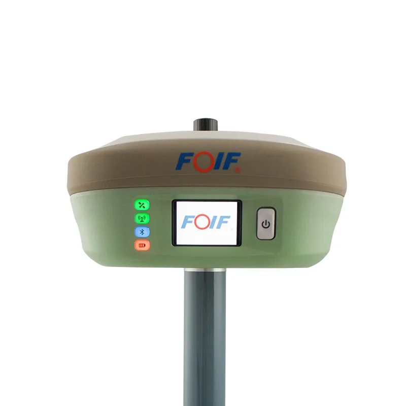 Foif A80 معدات مسح الأراضي المحمولة الرخيصة جهاز استقبال GPS عالي الدقة للبيع RTK
