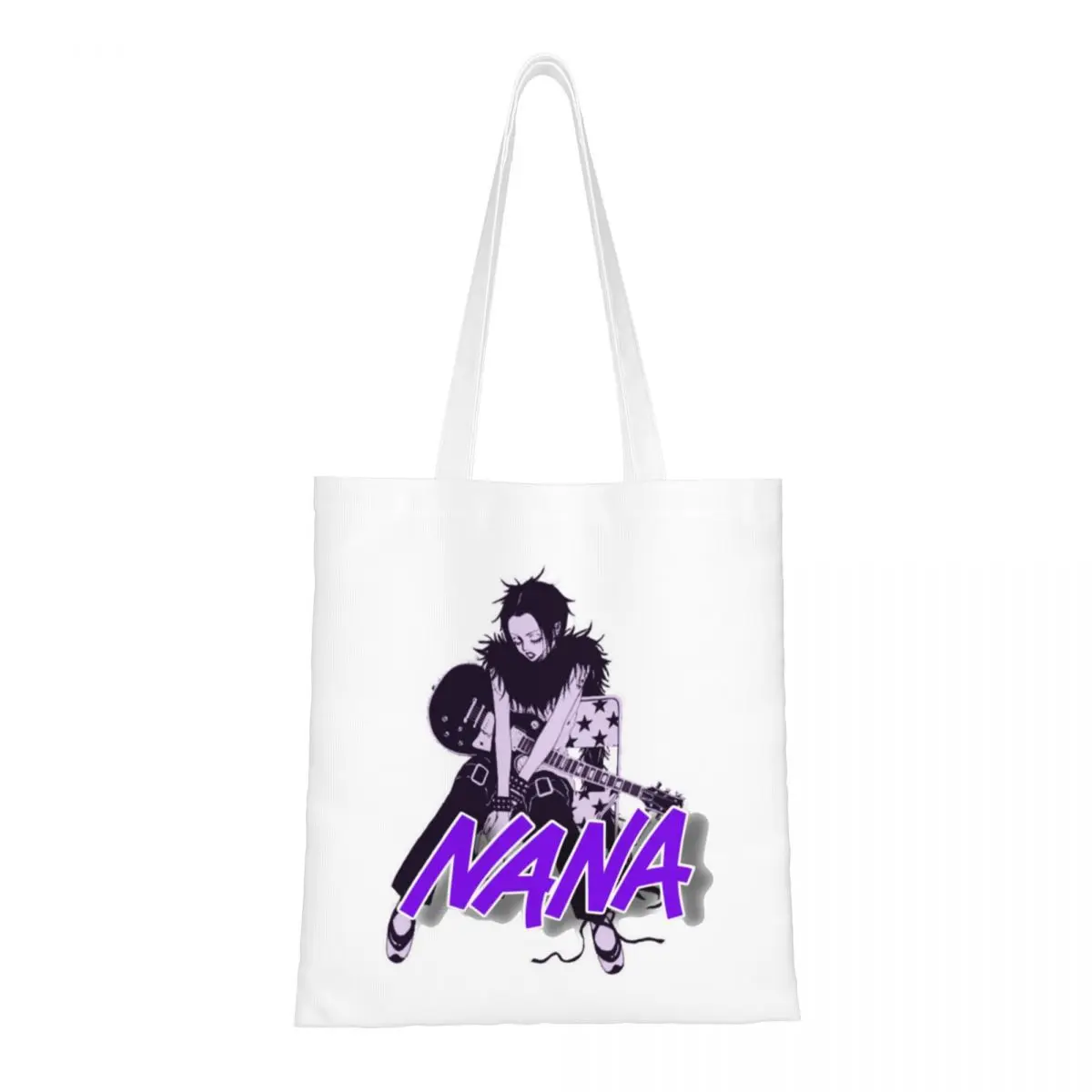 

Nana Osaki Canvas Tote Bag Fashion Large Capacity Grocery Bag for Unisex Anime Travel Bags