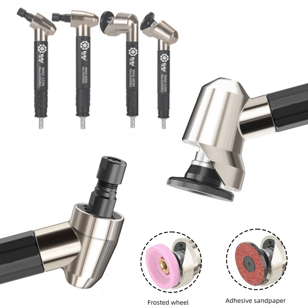 New 90-120° Air Die Grinder Pneumatic Die Grinder Grinding Polishing Machine Mill Engraving Tool 3mm collet for Pneumatic Tool