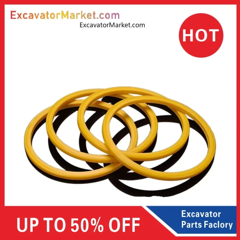 Специальное уплотнительное кольцо для экскаватора, Высококачественная прокладка, простое теплостойкое масло желтого цвета