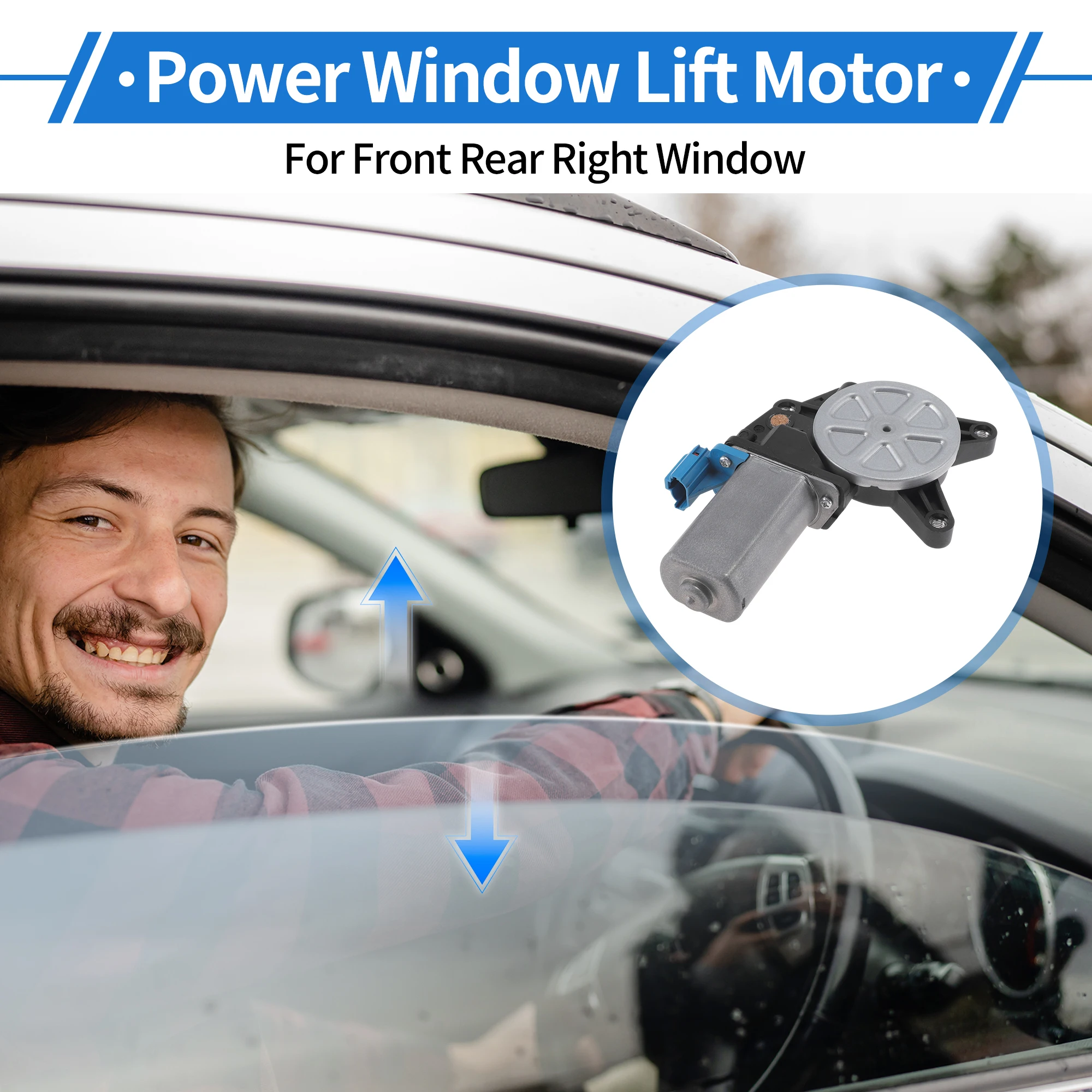 

UXCELL No.742707 Power Window Regulator Lift Motor for Dodge Verna 2000-2005
