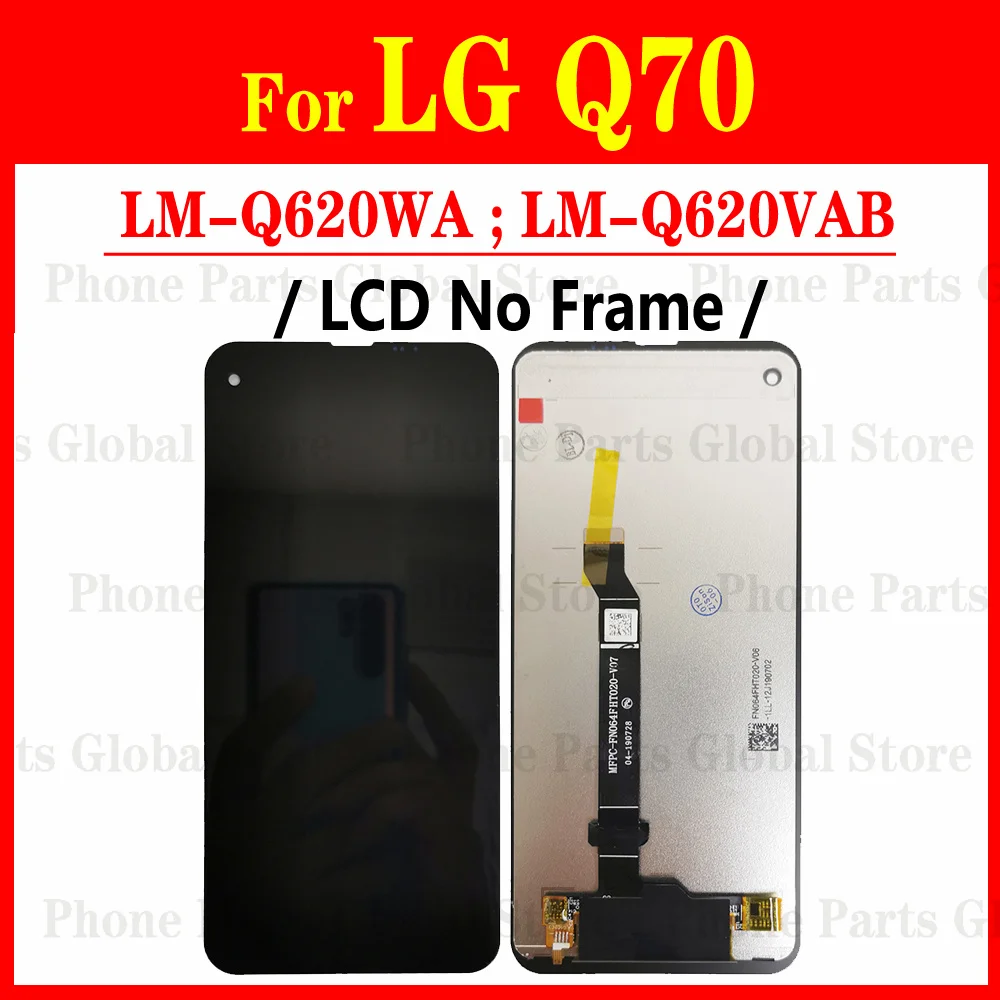 For LG Q92 5G LM-Q920N LCD With Frame Q51 Q60 Q61 Q70 Display Q6 Q7 Q8 Q9 Screen Touch Digitizer Assembly LM-Q630N Replacement