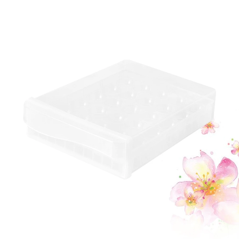 

Eggs Carton Containers for Food Dumplings Household Airtight Fridge Plastic Basket