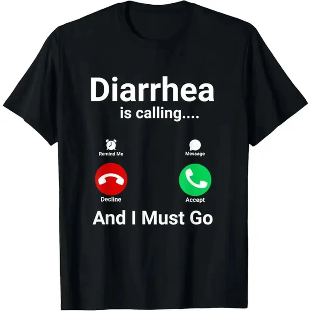Men's Round Neck Short-Sleeve Graphic Tees, 