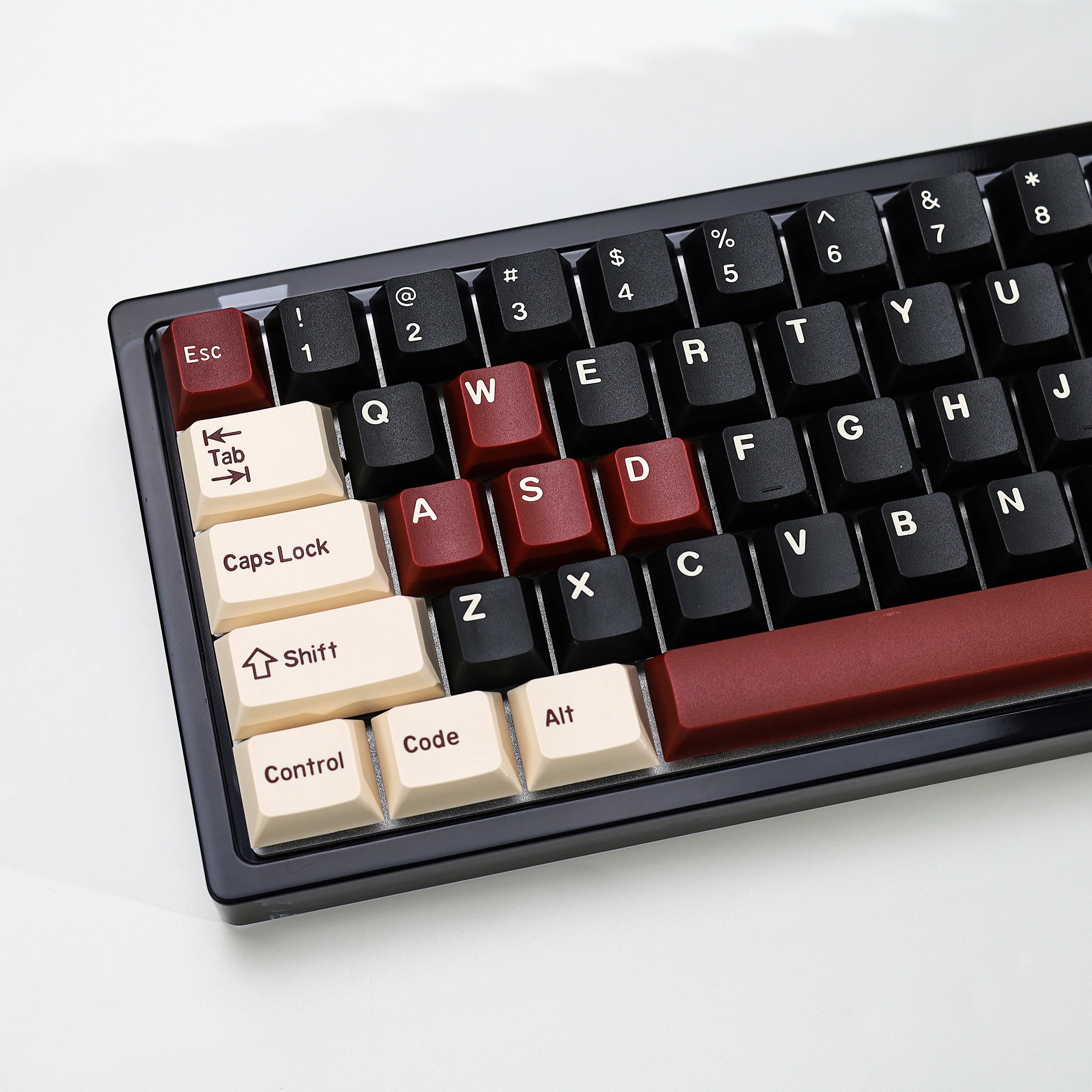 KBDiy GMK Rome Keycap Cherry Profile Double Shot PBT ISO Keycaps For Gamer Mechanical Keyboard Kit Gaming Point Retro Key Cap