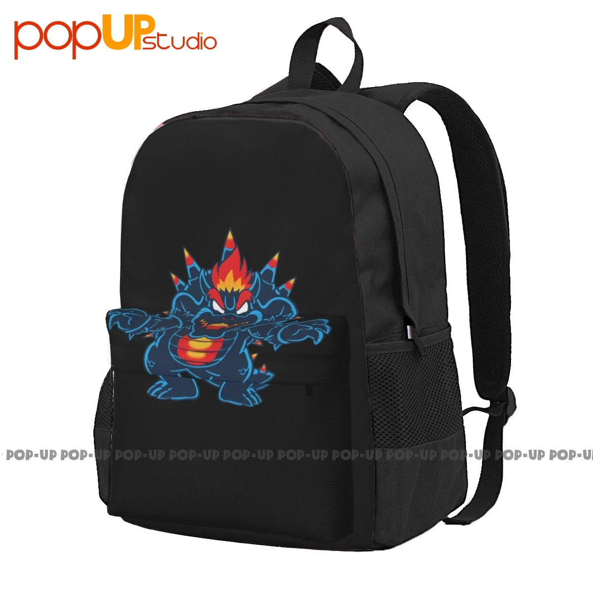 Fandom Fury Bowser Large Capacity Backpack Hot Backpack Storage Bag Large Capacity