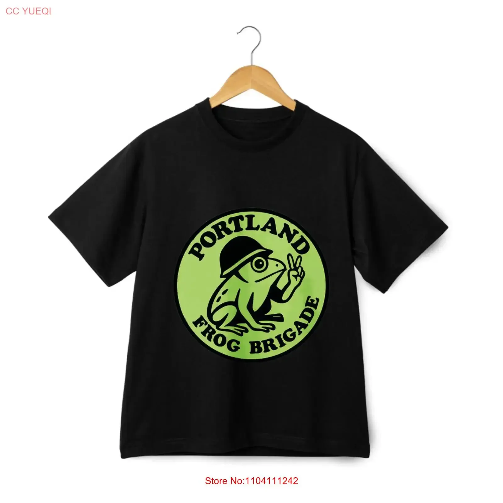 Portland Frog Brigade T Shirt Protest Symbol with Vintage Design vintage Washed Soft designer clothes fashion Comfortable