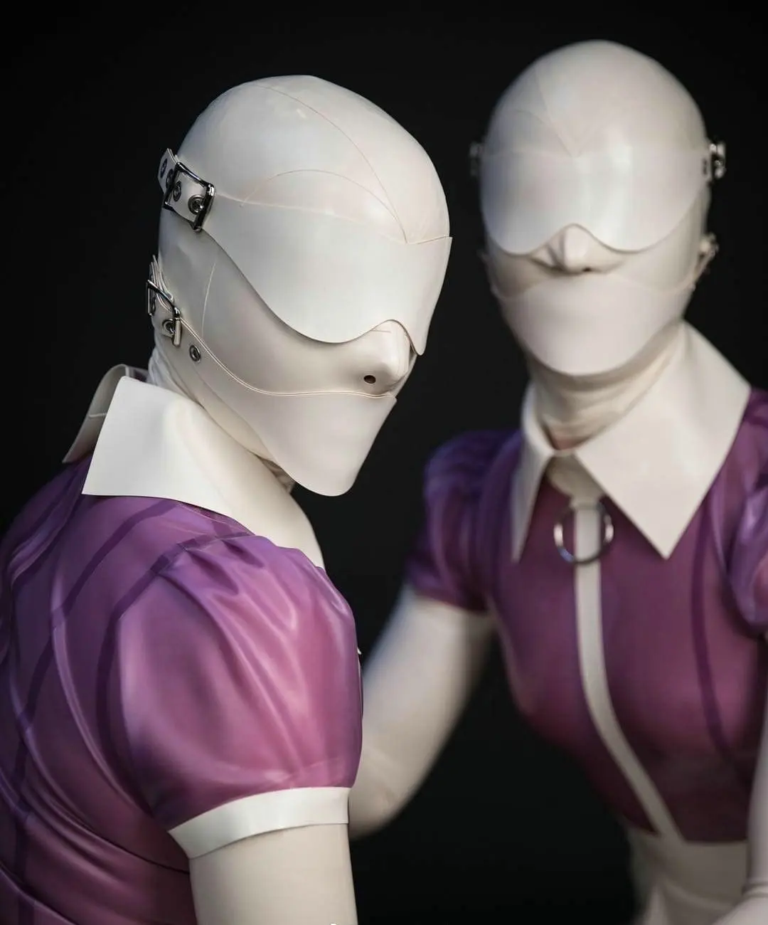 

Фетиш-капюры из натурального латекса с открытыми глазами, ротом и отверстиями для носа, маска, резиновые головные уборы для взрослых, индивидуальный заказ