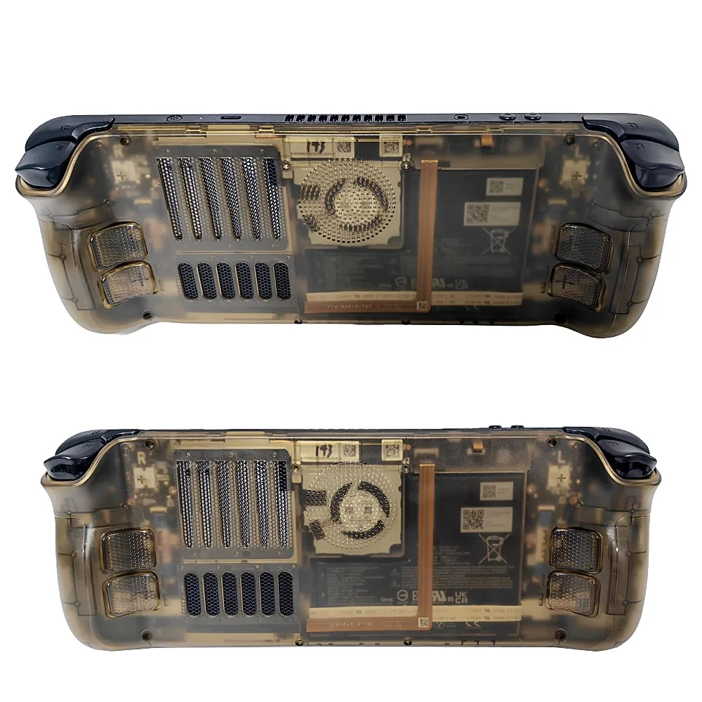 Neue Ankunft Gaming Zubehör Für Steam Deck Benutzerdefinierte Ersatz Frontplatte Zurück Platte Gehäuse Shell für Steam Deck LCD Konsole