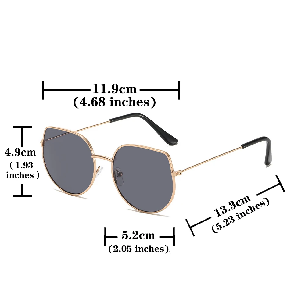Cat Eye Sunglasses Men Vintage Metal Sunglasses for Women Luxury Brand Goggle Sun Glasses Ladies Sun Glasses for Female Male ﻿