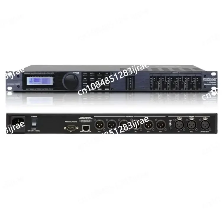 DBX260 Audio Processor Drive Rack Dbx Driverack 260 PA Processor Audio Dsp Digital Audio Speaker Management Processor