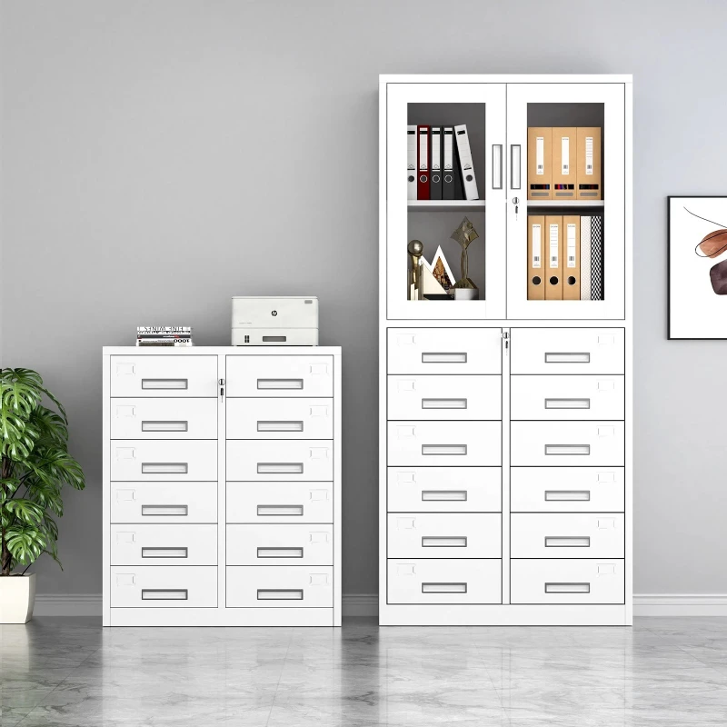 wjg-c6  Multi-chest file storage Drawer type classification Layered storage tools Steel file cabinet Multi-layer